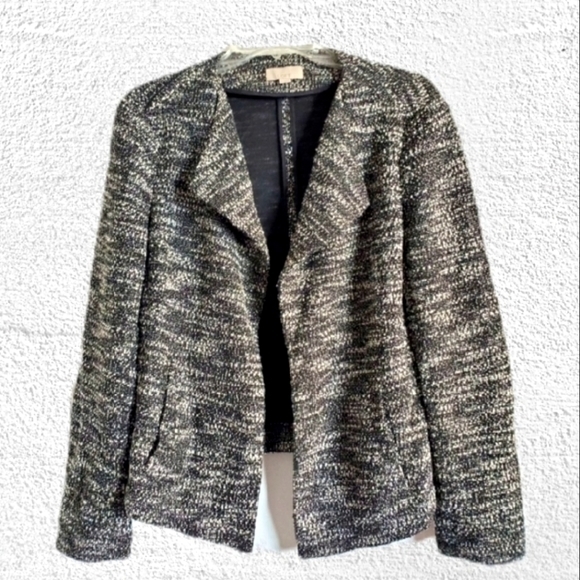 LOFT black and white open blazer‎ - Picture 1 of 6
